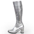Bottes Années 70 Vintage Argent - Louise Vintage