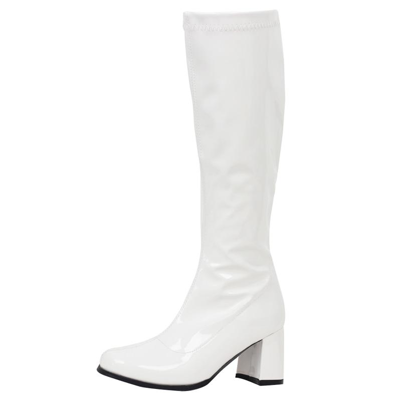 Bottes Années 70 Vintage Blanc - Louise Vintage