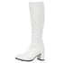 Bottes Années 70 Vintage Blanc - Louise Vintage