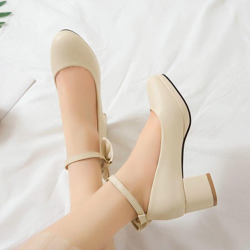 Chaussure Style Vintage Femme Beige - Louise Vintage