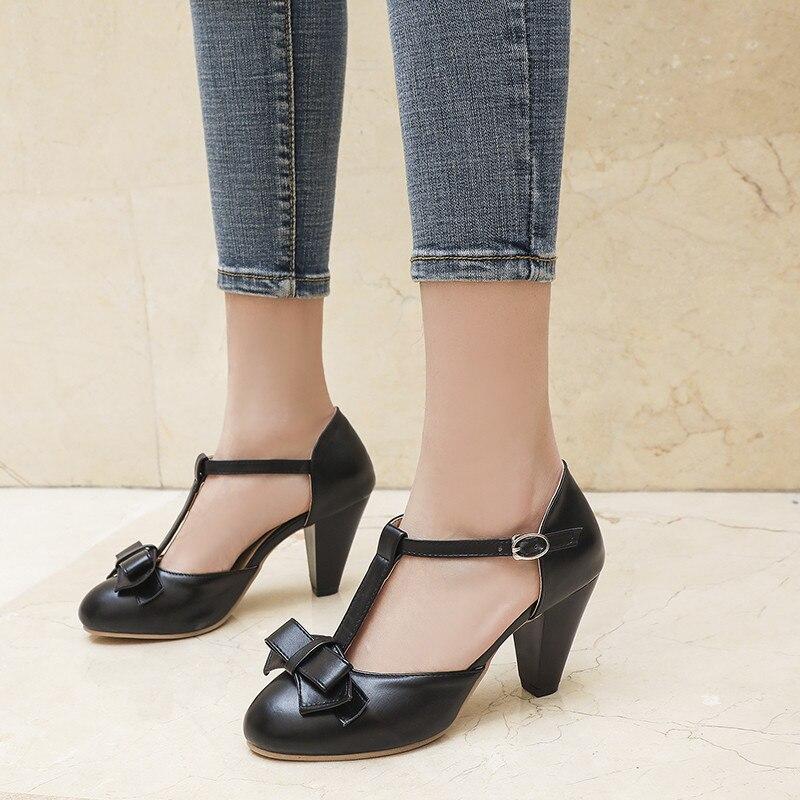 Chaussures à Talon Année 50 Noir - Louise Vintage