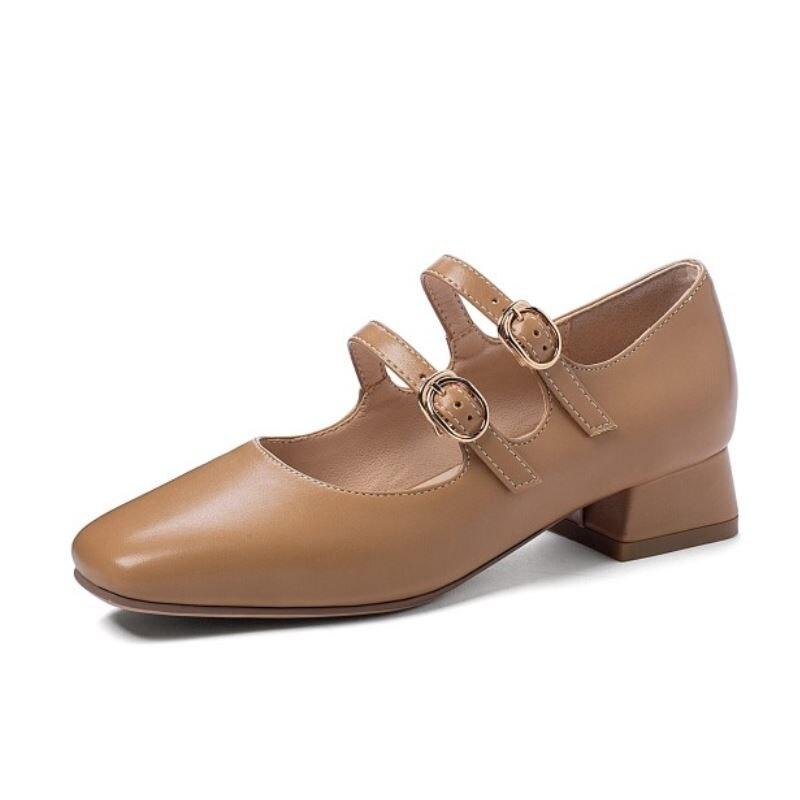 Chaussures Années 40 50 Marron - Louise Vintage