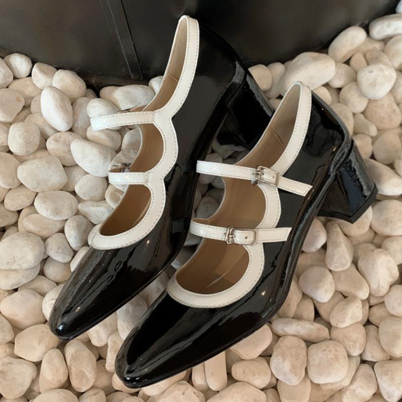 Chaussures Années 50 60 Noires - Louise Vintage