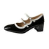 Chaussures Années 50 60 Noires - Louise Vintage