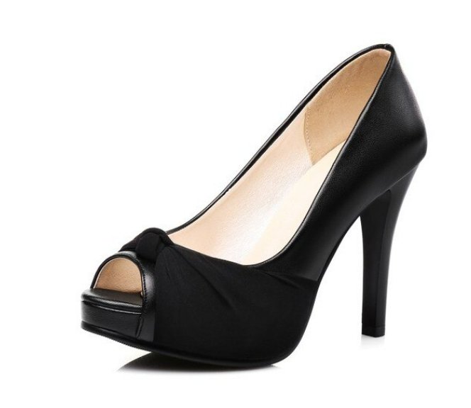 Chaussures Années 50 Rockabilly Noires - Louise Vintage