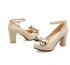 Chaussures Années 60 70 Beige - Louise Vintage