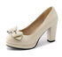 Chaussures Compensées Vintage Beige - Louise Vintage