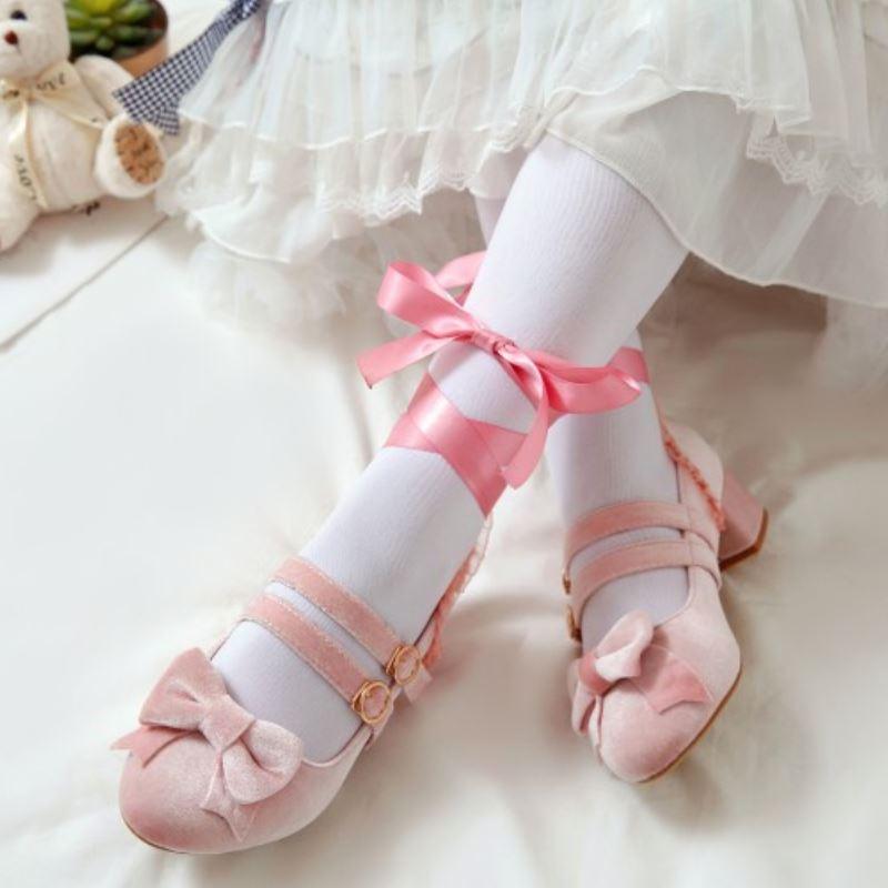 Chaussures de Mariée Vintage Rose - Louise Vintage