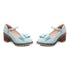 Chaussures Femme Style Années 50 Bleu - Louise Vintage