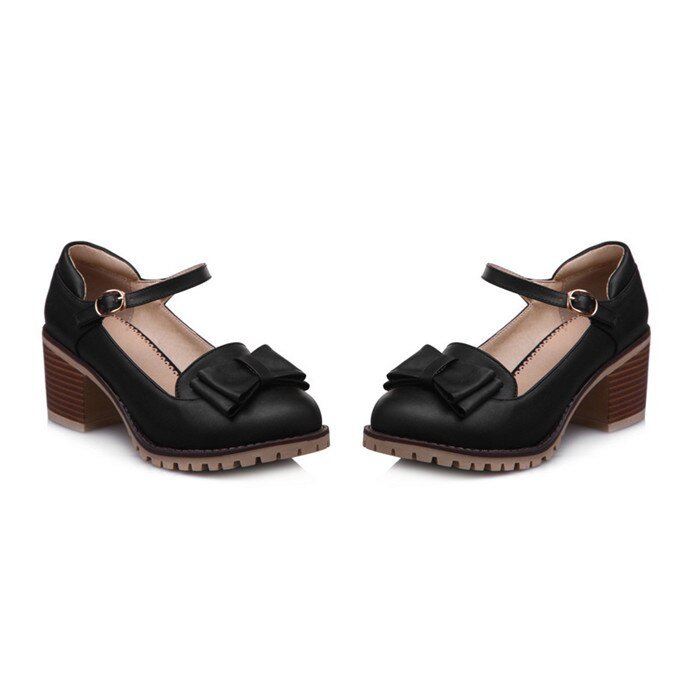 Chaussures Femme Style Années 50 Noir - Louise Vintage