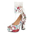 Chaussures Mariage Vintage Femme Blanc - Louise Vintage
