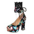 Chaussures Mariage Vintage Femme Noir - Louise Vintage