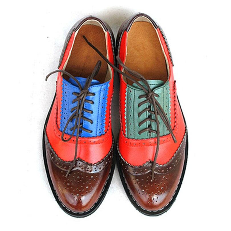 Chaussures Oxford Femme Dépareillées - Louise Vintage