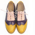 Chaussures Oxford Femme Rose Violet Jaune - Louise Vintage