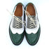 Chaussures Oxford Femme Vertes - Louise Vintage