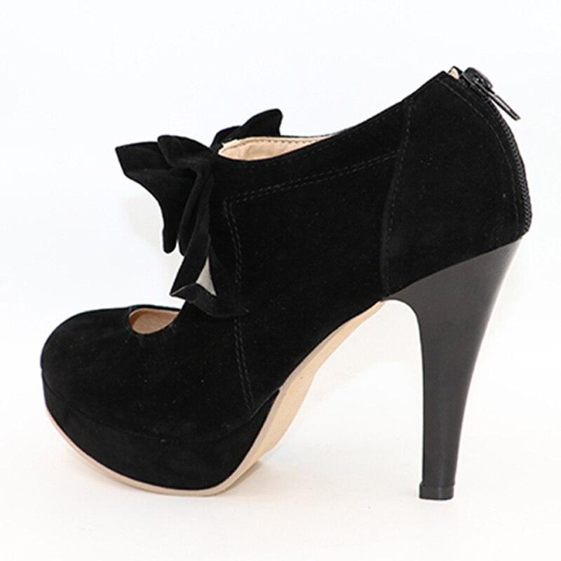 Chaussures Pin Up Années 50 Noir - Louise Vintage