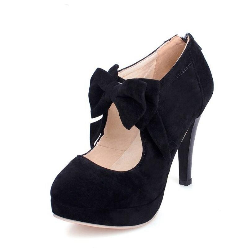 Chaussures Pin Up Années 50 Noir - Louise Vintage
