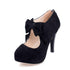 Chaussures Pin Up Années 50 Noir - Louise Vintage