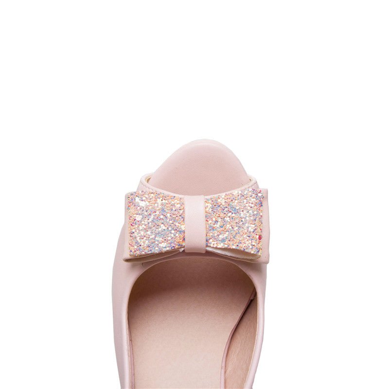 Chaussures Pin Up Couture Rose - Louise Vintage