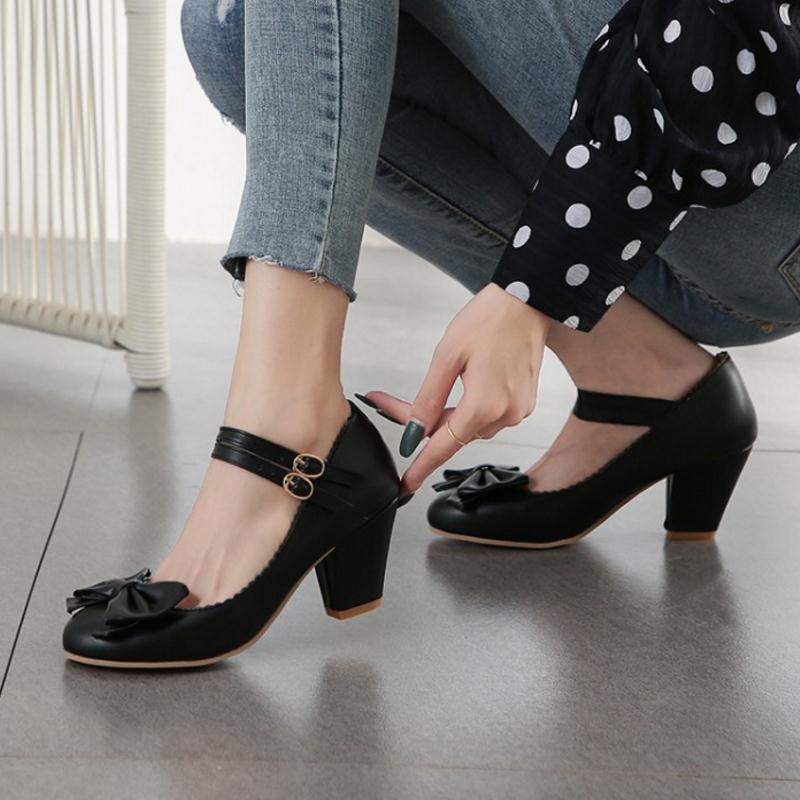 Chaussures Pin Up pas cher Noir - Louise Vintage