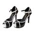 Chaussures Pin Up Rayure Foncé - Louise Vintage