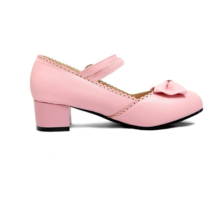 Chaussures Pin Up Talon Rose - Louise Vintage