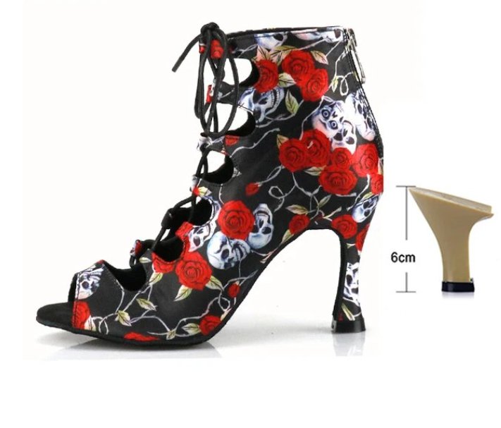 Chaussures Vintage Année 60 Têtes de Mort - Louise Vintage