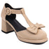 Chaussures Vintage Années 50 Femme Beige - Louise Vintage
