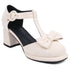 Chaussures Vintage Années 50 Femme Blanc - Louise Vintage