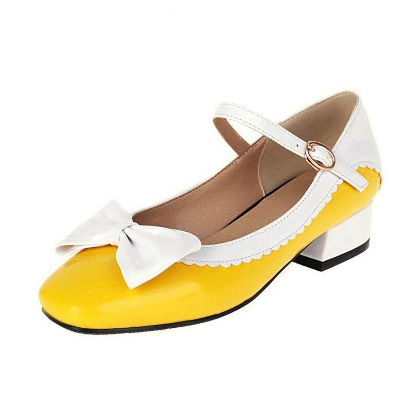 Chaussures Vintage des Années 60 Jaune - Louise Vintage