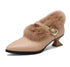 Chaussures Vintage Femme Année 40 Beige - Louise Vintage