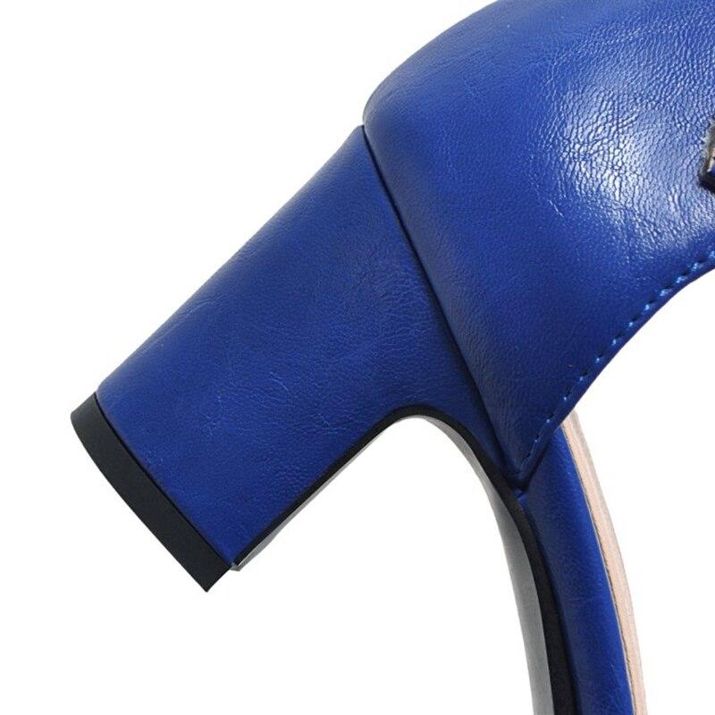 Chaussures Vintage Femme Bleu - Louise Vintage