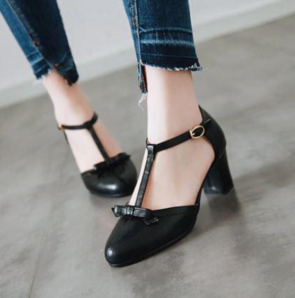 Chaussures Vintage Femme Noir - Louise Vintage