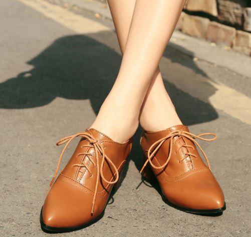 Chaussures Vintage Marron Vernis - Louise Vintage