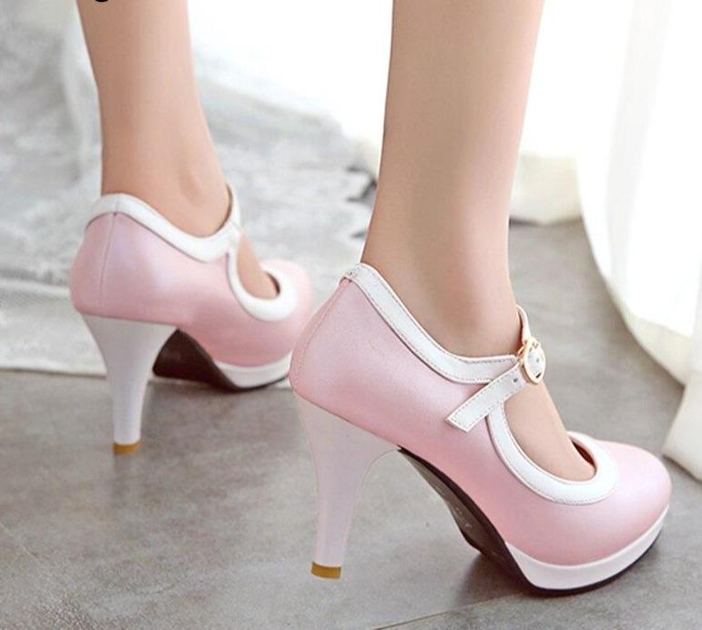 Chaussures Vintage Mode Rose - Louise Vintage