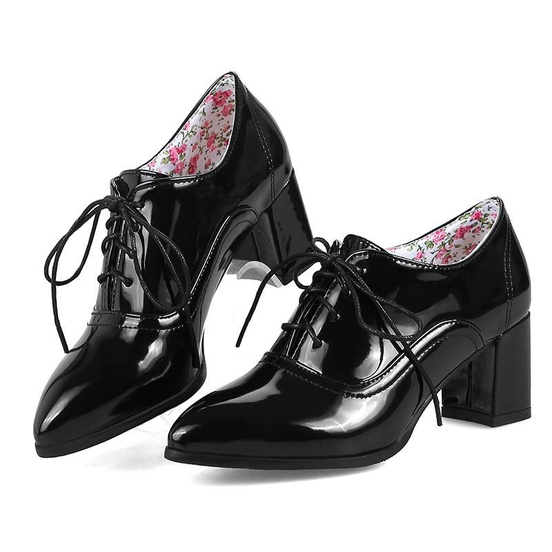 Chaussures Vintage Noir Vernis - Louise Vintage
