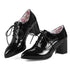 Chaussures Vintage Noir Vernis - Louise Vintage