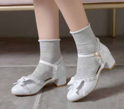 Chaussures Vintage Paris Blanc - Louise Vintage