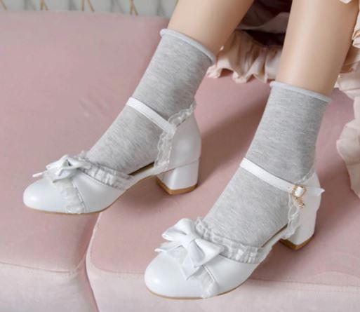 Chaussures Vintage Paris Blanc - Louise Vintage