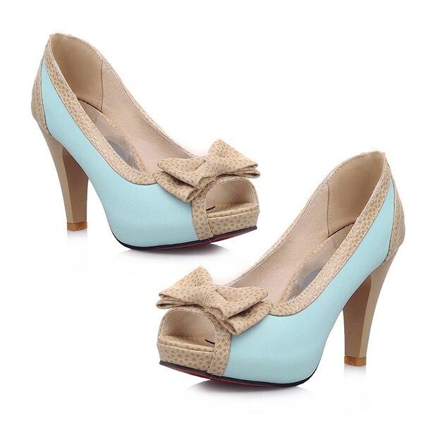 Chaussures Vintage Pas Cher Pin Up Bleu - Louise Vintage
