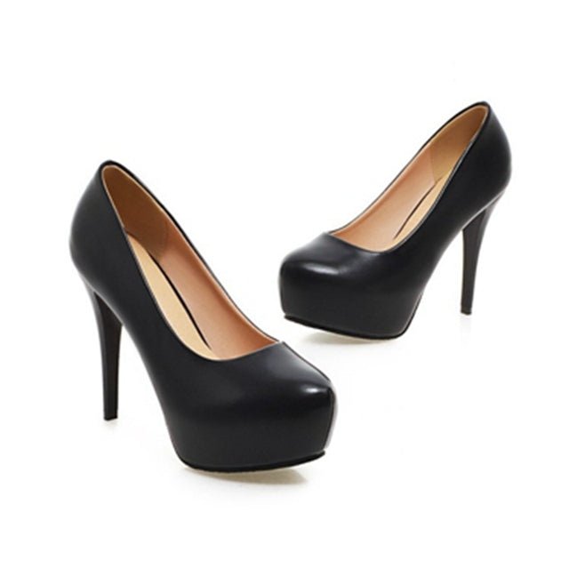 Chaussures Vintage Talons Hauts Noir - Louise Vintage