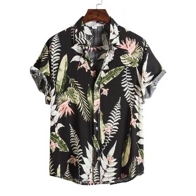 une hawaïen chemise avec tropical feuilles 67501877 PNG une hawaïen chemise avec tropical feuilles 67501877 PNG