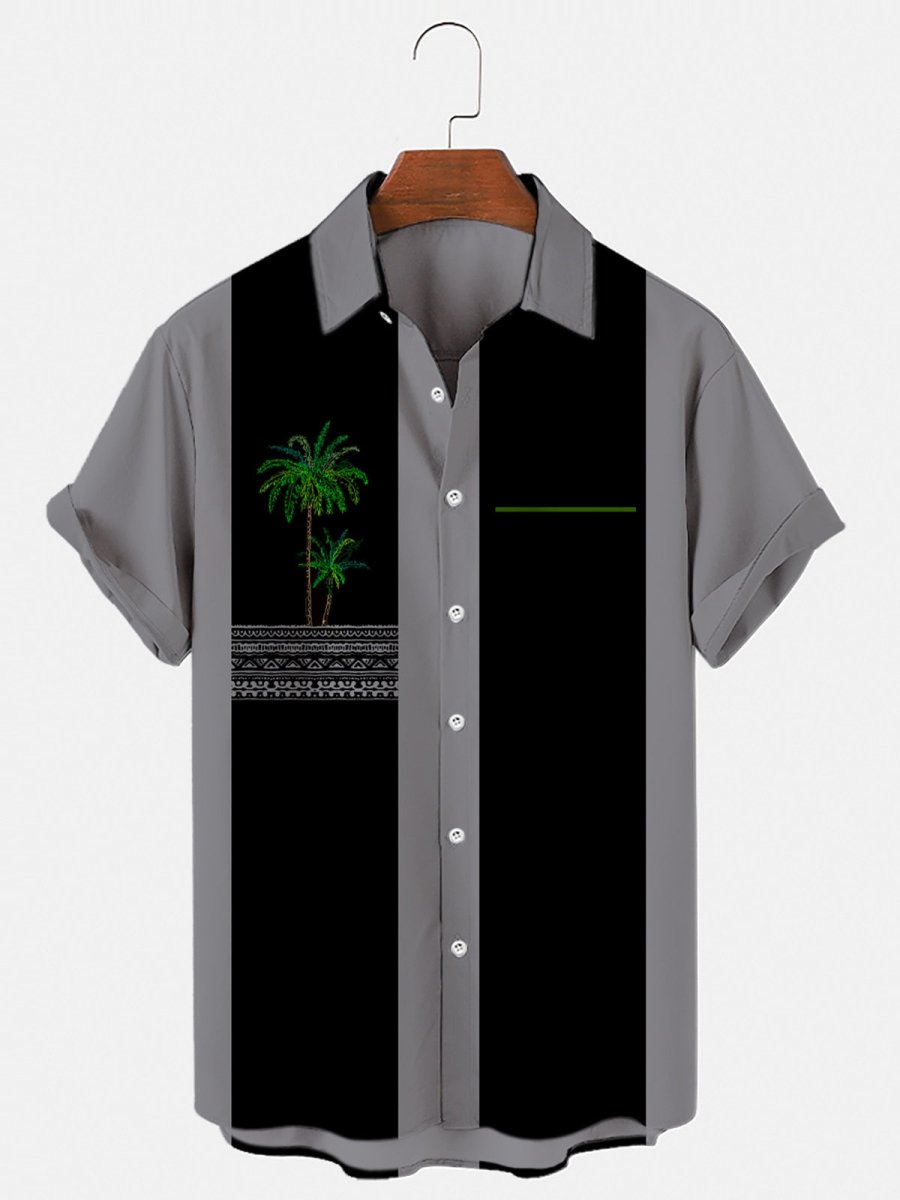 Chemise Hawaienne Palmier - Louise Vintage