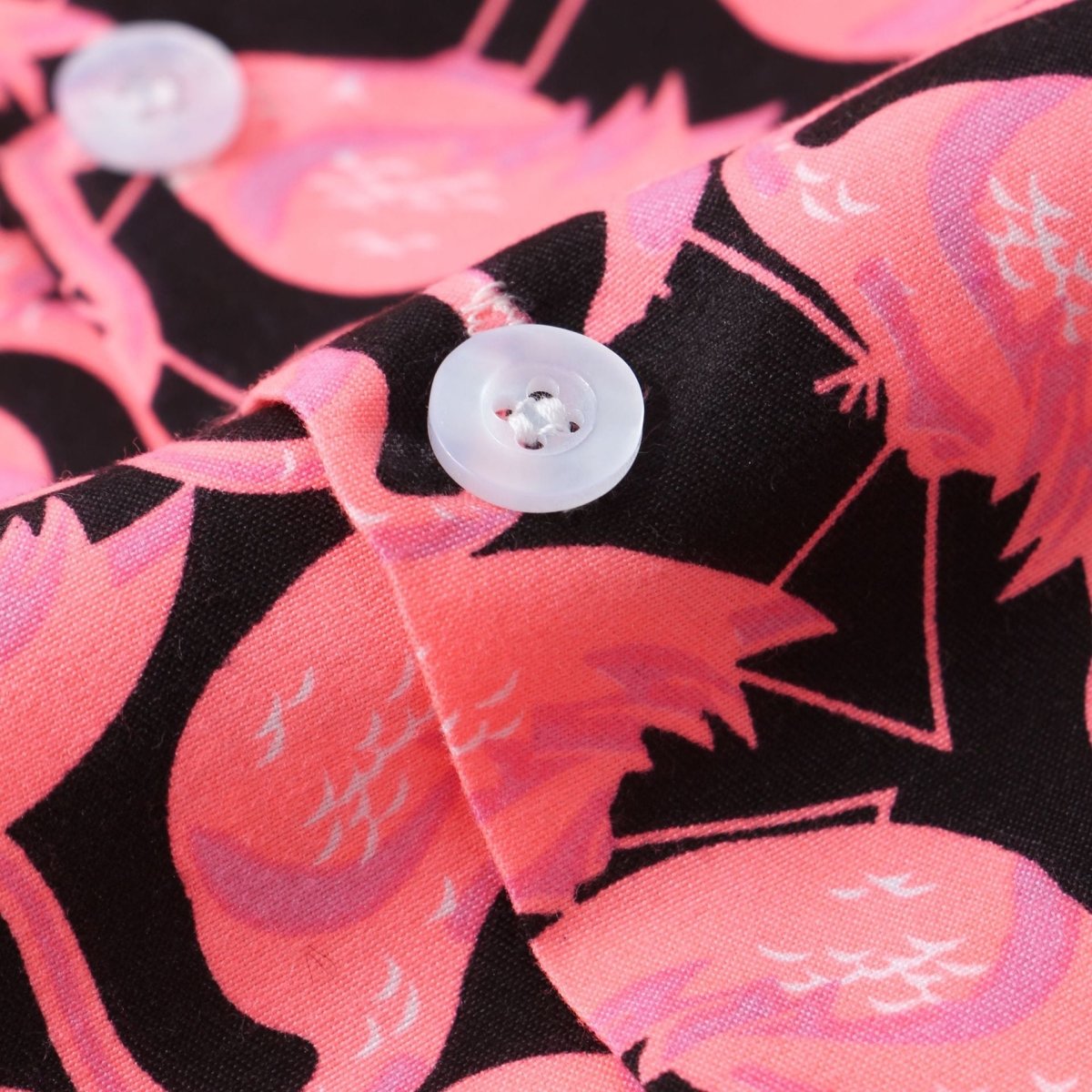 Chemise Hawaienne Rose - Louise Vintage