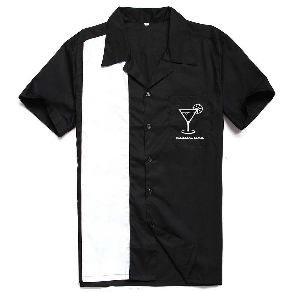 Chemise Vintage Rockabilly Bowling Cocktail - Louise Vintage