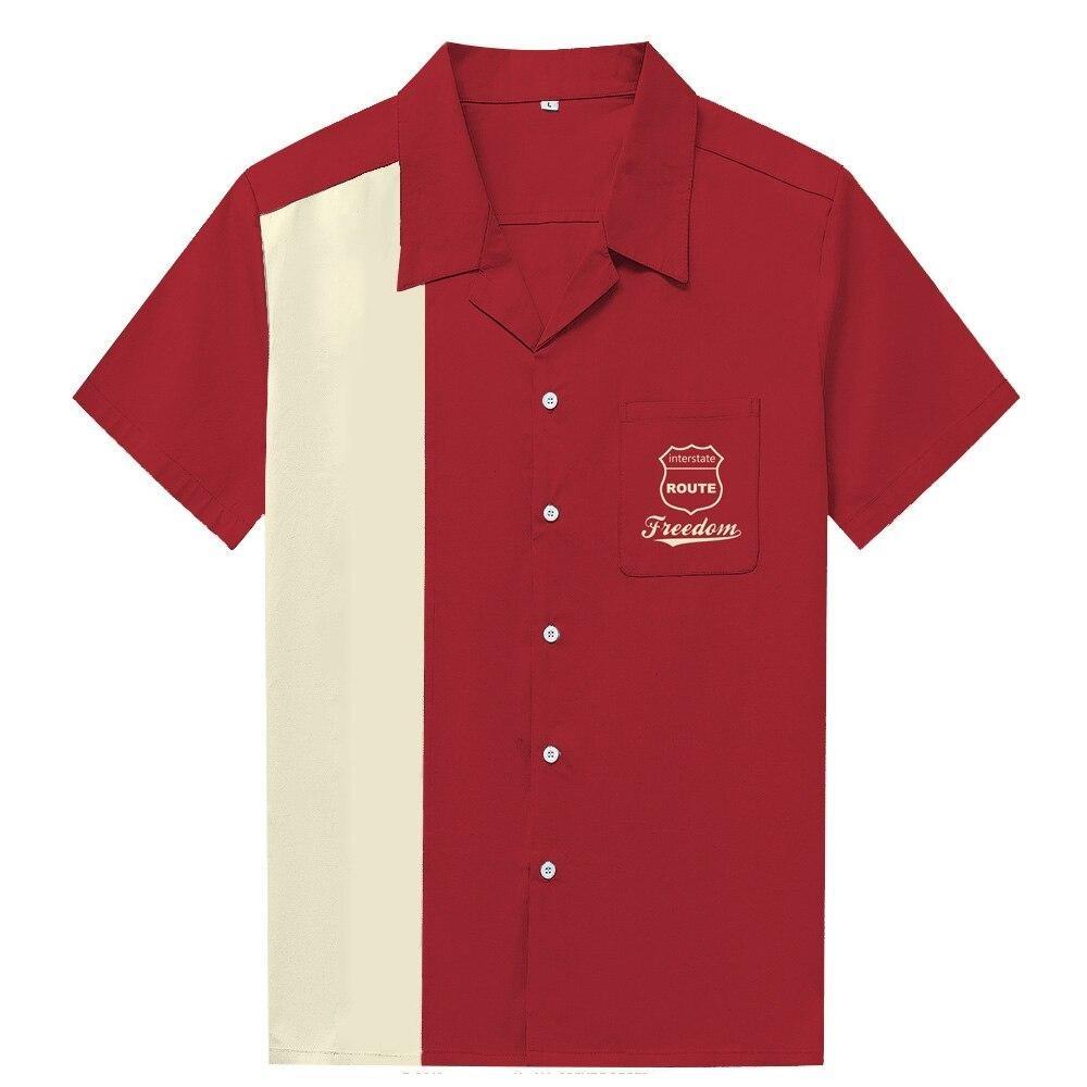 Chemise Vintage Rockabilly Bowling Freedom - Louise Vintage