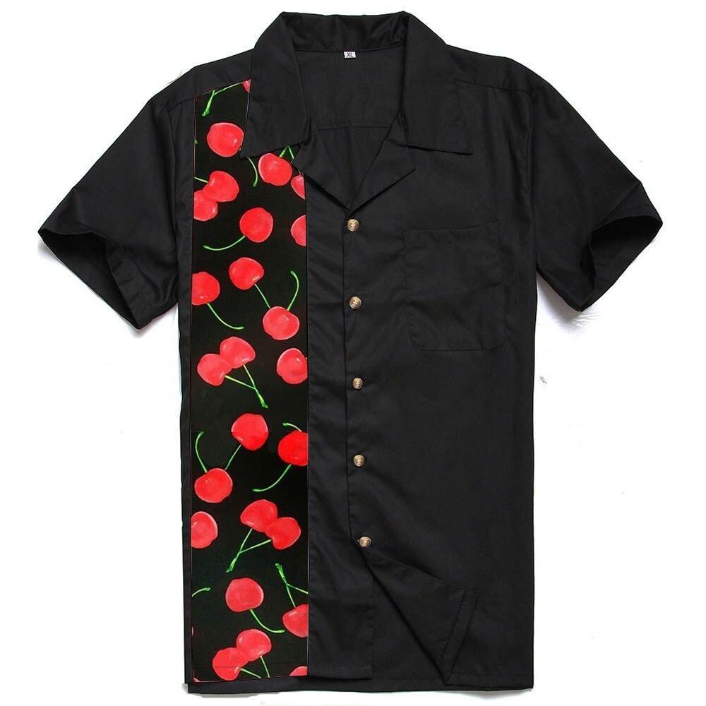 Chemise Vintage Rockabilly Cerises - Louise Vintage