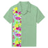 Chemise Vintage Rockabilly Verte Flamengo - Louise Vintage