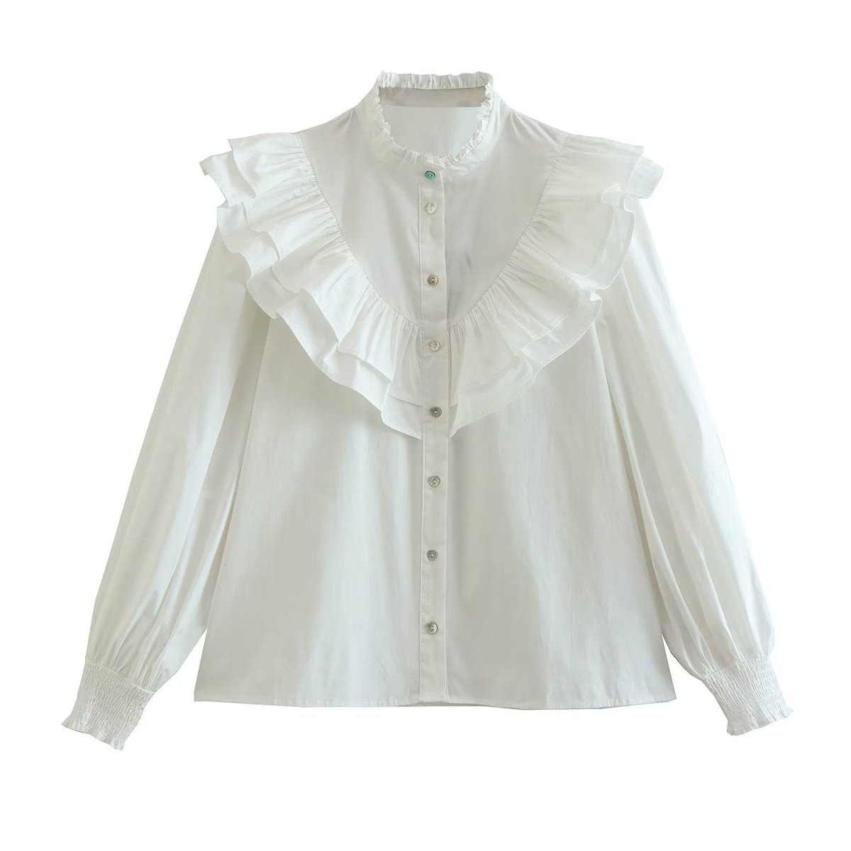 Chemisier Vintage Col Claudine Luxe - Louise Vintage