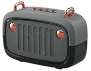 Enceinte Audio Vintage Grise